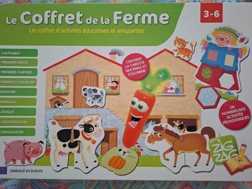Le coffret de la ferme avec Carotina Magique 3-6, Kinderen en Baby's, Speelgoed | Educatief en Creatief, Zo goed als nieuw, Elektronica