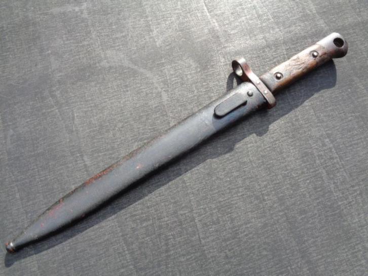 Oostenrijk Hongarije bajonet M1895 , met schede, Verzamelen, Militaria | Algemeen, Landmacht, Mes of Dolk, Ophalen of Verzenden