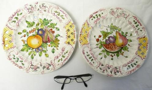 Marostica Gal Bassano borden, Antiek en Kunst, Antiek | Keramiek en Aardewerk, Ophalen of Verzenden