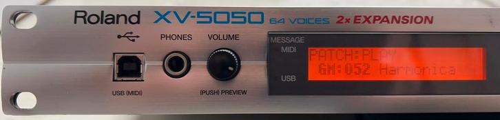 Roland xv 5050, Muziek en Instrumenten, Synthesizers, Gebruikt, Overige aantallen, Roland, Met midi-aansluiting, Ophalen of Verzenden