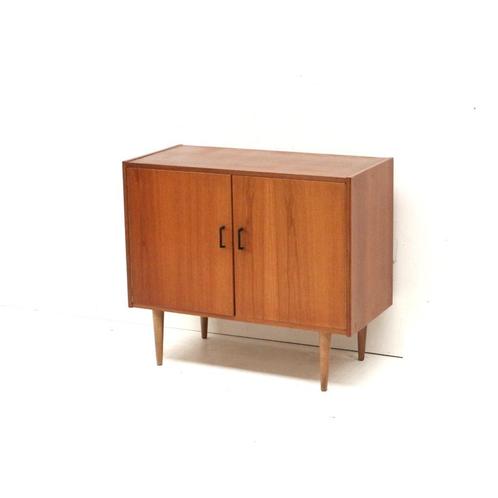 2 buffets design vintage en teck, armoires des années 1960, Maison & Meubles, Mobilier complet, Enlèvement ou Envoi