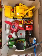 Paw patrol speelgoed vliegtuig, grijpkraan …, Verzenden, Zo goed als nieuw