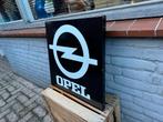 OPEL emaille reclamebord, Verzamelen, Ophalen of Verzenden, Gebruikt, Reclamebord