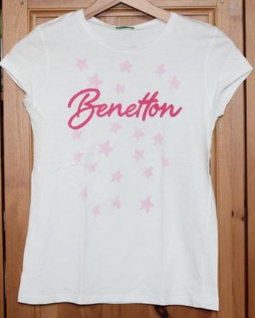  Benetton T-shirt – maat 11-12 jaar beschikbaar voor biedingen