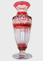Val Saint Lambert vaas met ronde voet 31cm, Ophalen