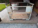 Gitterbox of Gaascontainer., Ophalen