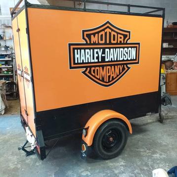 Remorque "Harley Davidson beschikbaar voor biedingen