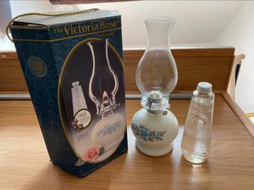 Vintage Lampe à huile The Victoria Rose