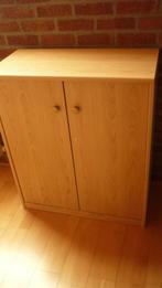 meuble de rangement en bois clair, Ophalen, Nieuw, 50 tot 100 cm, Classique