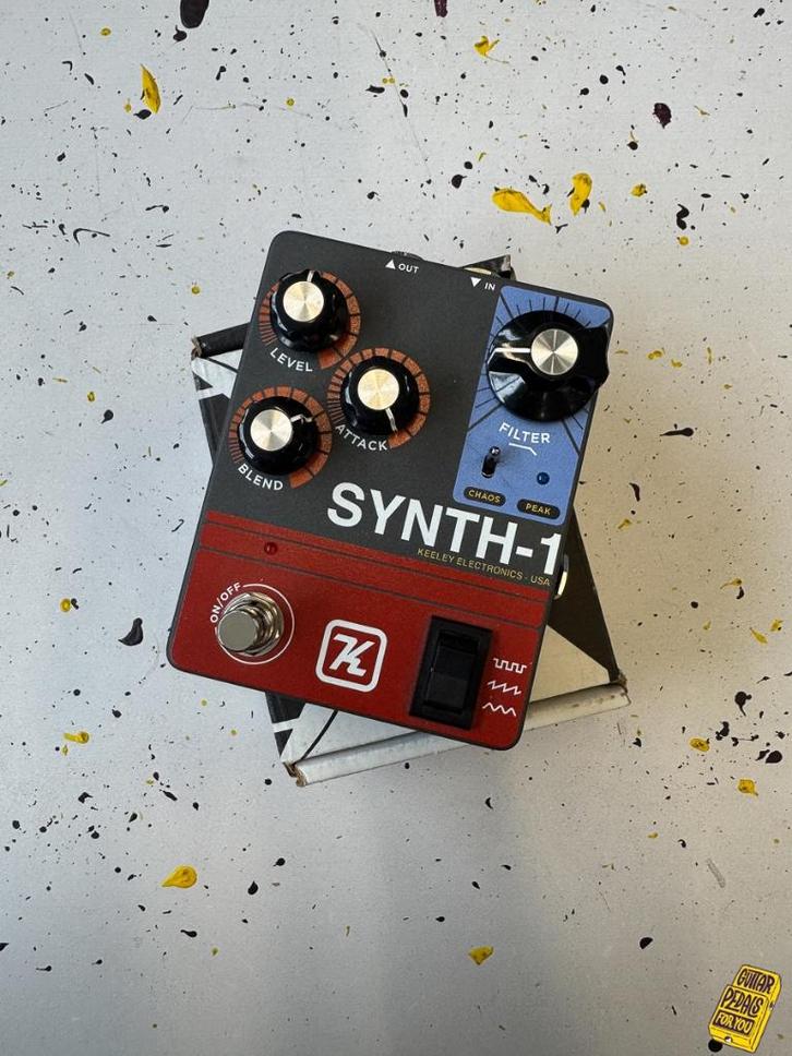 Keeley Synth 1 Reverse Attack Fuzz Wave Generator, Muziek en Instrumenten, Effecten, Zo goed als nieuw, Distortion, Overdrive of Fuzz