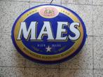Enseigne lumineuse publicitaire Biere Maes bistrot, Enlèvement, Utilisé, Panneau publicitaire