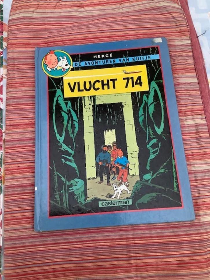 Strip Vlucht 714 -kuifje e/d Picaro's in een strip van Hergé, Boeken, Stripverhalen, Gelezen, Eén stripboek, Ophalen of Verzenden