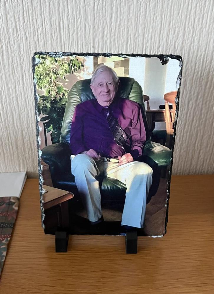 Fototegel Rechthoekig van Leisteen – Persoonlijk & Uniek, Huis en Inrichting, Woonaccessoires | Schilderijen, Tekeningen en Foto's