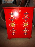 Meuble vintage de poupée alsacien scandinave allemand