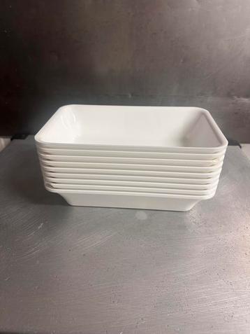 9 plats en plastique, Enlèvement ou Envoi, Utilisé, Boulangerie et Boucherie