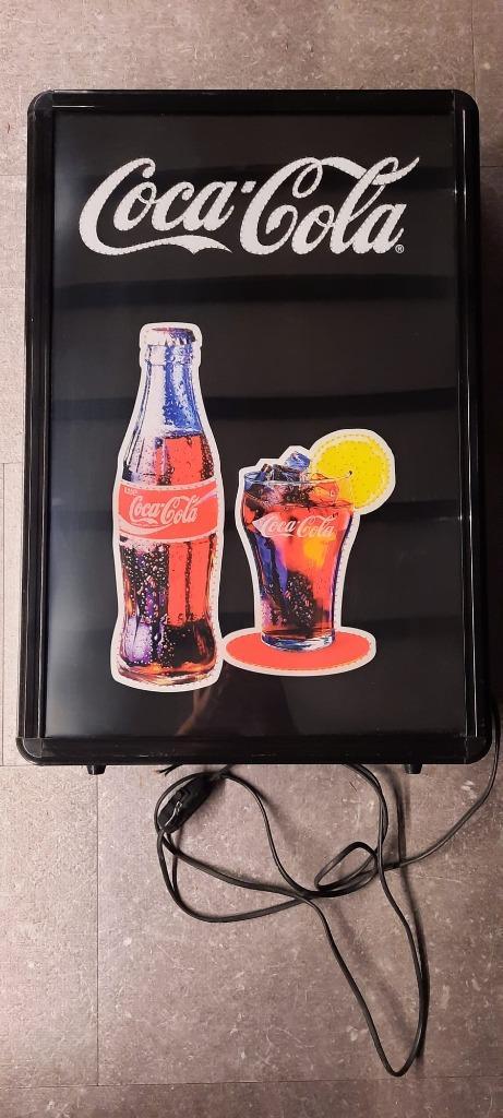 Vintage Coca-Cola lichtreclame uit 1994 - zeer zeldzaam, Verzamelen, Merken en Reclamevoorwerpen, Gebruikt, Lichtbak of (neon) lamp