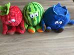 Pakket knuffels fruit, Kinderen en Baby's, Speelgoed | Knuffels en Pluche, Ophalen of Verzenden, Gebruikt