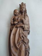 HoutSnijwerk, Madonna mit Kind auf dem Arm 45 cm, Ophalen of Verzenden