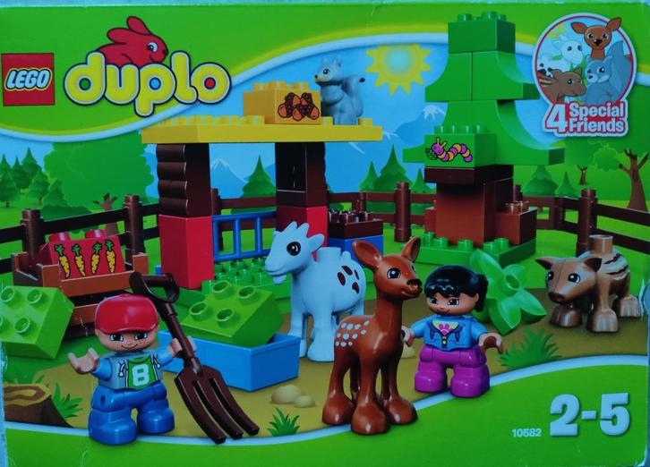 Duplo bosdieren 10582, Kinderen en Baby's, Speelgoed | Duplo en Lego, Zo goed als nieuw, Duplo, Complete set, Ophalen