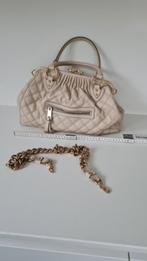 ruime handtas, Ophalen of Verzenden, Gebruikt, Beige, Handtas