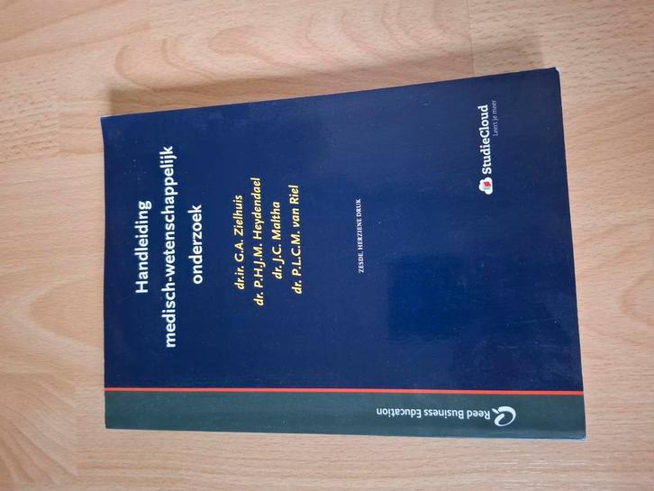 Handleiding medisch-wetenschappelijk onderzoek, Boeken, Studieboeken en Cursussen, Zo goed als nieuw, Ophalen of Verzenden
