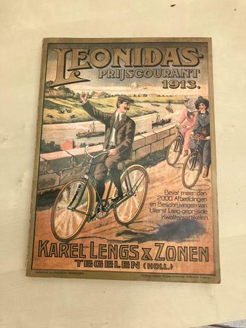 Fiets onderdelen -prijscourant 1913. Herdruk beschikbaar voor biedingen
