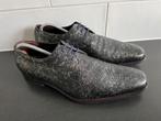 Floris van Bommel herenschoenen maat 9 / 43 H, Kleding | Heren, Zwart, Floris van Bommel, Ophalen of Verzenden, Zo goed als nieuw
