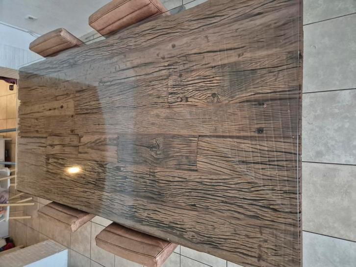 Tafel & stoelen, Huis en Inrichting, Tafels | Eettafels, Zo goed als nieuw, Ophalen