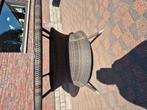 Tuintafel in wicker 1.65 m in goede staat, Tuin en Terras, Ophalen, Zo goed als nieuw, Wicker