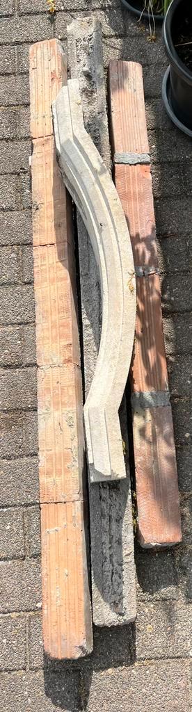 Linteel/ boog voor boven deur (4 stuks in totaal), Doe-het-zelf en Bouw, Overige Doe-Het-Zelf en Bouw, Zo goed als nieuw, Ophalen