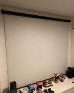 Ecran de projection retractable, Enlèvement, Manuel, Utilisé