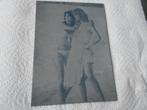 oude stempel uit drukkerij : 2 dames jaren 60'  badpakmode, Ophalen of Verzenden