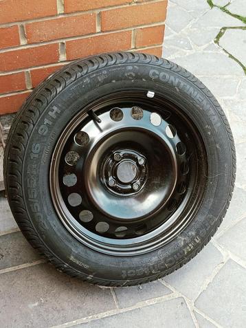 Jante + pneu neuf CONTINENTAL 205/55/R16 91H beschikbaar voor biedingen