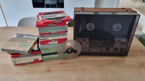 bandenspeler Uher Royal de luxe, Audio, Tv en Foto, Bandrecorder, Bandrecorder, Met stofkap, Met banden, Ophalen
