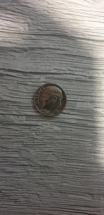 One dime 1977 Roosevelt