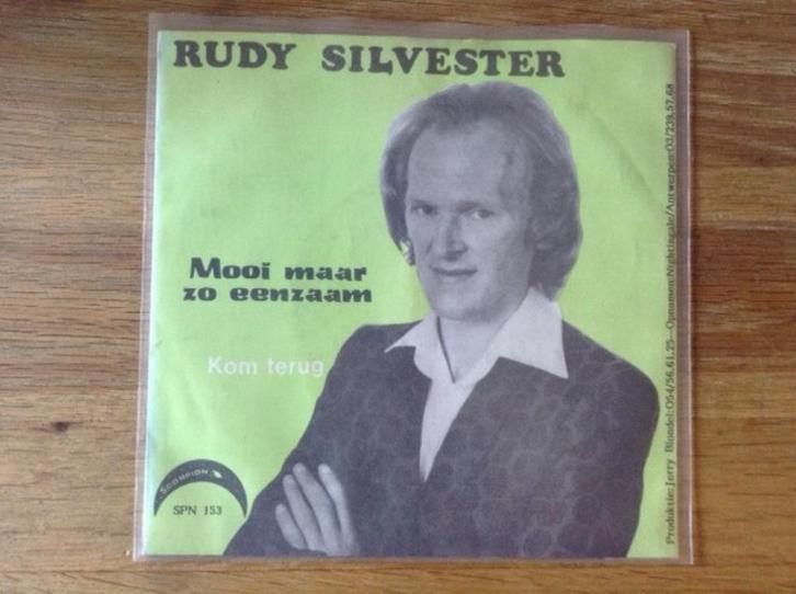 single rudy silvester, Cd's en Dvd's, Vinyl Singles, Single, Nederlandstalig, 7 inch, Ophalen of Verzenden
