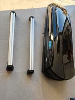 Barre de toit BMW X5 + coffre de toit, Sports nautiques & Bateaux, Instruments de navigation & Électronique maritime, Enlèvement