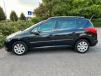 Peugeot 207 Break 2009 1.4i Clim Auto Toit Pano, Auto's, 1360 cc, Zwart, Particulier, Euro 4