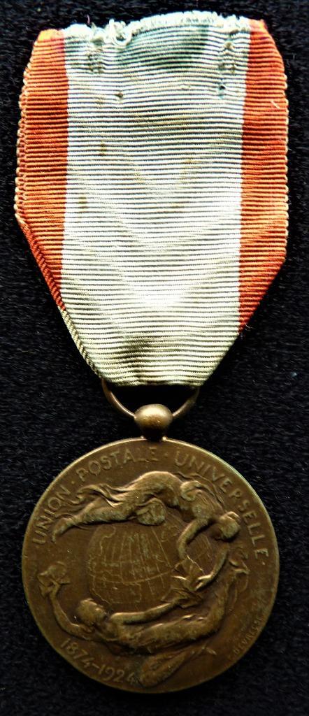 Medaille van de 75ste verjaardag van de Belg. postdiensten., Postzegels en Munten, Penningen en Medailles, Ophalen of Verzenden