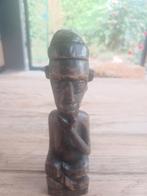 Congolees houten beeldje, Antiquités & Art, Enlèvement ou Envoi