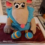 Muis ratatouille als kleuter rugzakje handgemaakt, Hobby en Vrije tijd, Ophalen of Verzenden, Nieuw, Haken, Wol of Garen