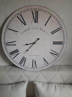 Grande horloge murale en bois., Maison & Meubles, Accessoires pour la Maison | Horloges, Analogique, Enlèvement, Utilisé, Horloge murale