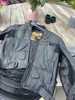 MQP Motorvest en broek, Motoren, Kleding | Motorkleding, Tweedehands, Heren, Jas | leer