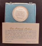 USA - Pure Silver Medal -National Anthem -Bicentennial - COA, Postzegels en Munten, Zilver, Verzenden