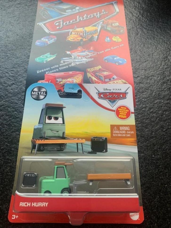 Cars Disney Pixar Rich Hurry, Kinderen en Baby's, Speelgoed |Speelgoedvoertuigen, Nieuw, Ophalen of Verzenden