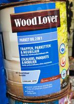 Woodlover  37.65€ nieuwwaarde olie vernis onzichtbaar hout, Lak, Ophalen of Verzenden, Zo goed als nieuw, Minder dan 5 liter