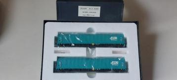 SNCB/NMBS B-MODELS SET VAN 2 AUTO'S VAN CARGO*HO*DC 45600 beschikbaar voor biedingen