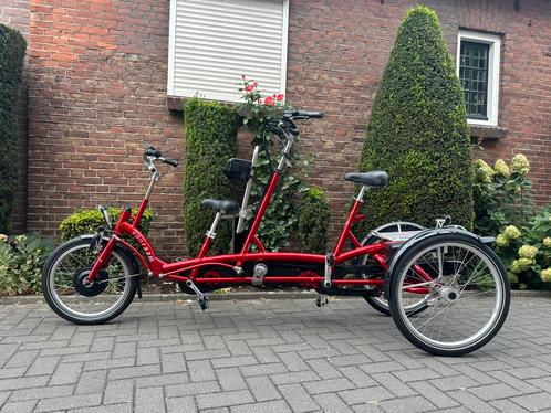 Van Raam Kivo ouder-kind elektr. 3wieltandem nieuw 1jr gar, Fietsen en Brommers, Elektrische fietsen, Nieuw, Overige merken, Minder dan 47 cm