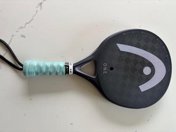 Padelracket Head One Ultralight zwart, Enlèvement, Comme neuf, Raquette de padel