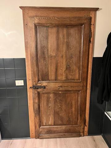 Deuren oude eiken deuren, Doe-het-zelf en Bouw, Deuren en Vliegenramen, Ophalen, Gebruikt
